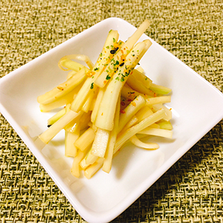 大根の皮のヘルシー漬物
